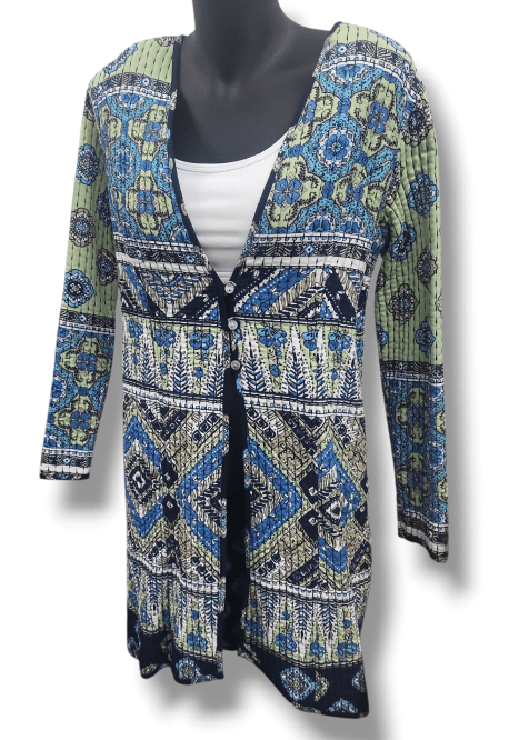 Orientique Womens Reservable Cardigan