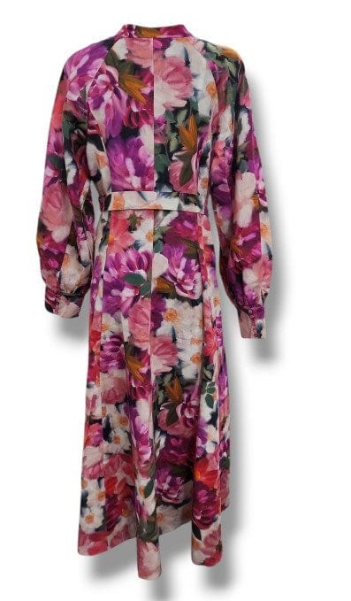 Kachel Womens Floral Jewel Dress