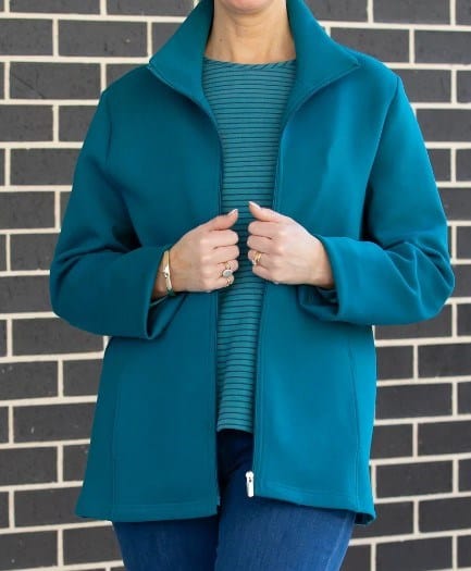 Load image into Gallery viewer, Equinox Womens Casual Leisurewear Cotton Jersey Jacket
