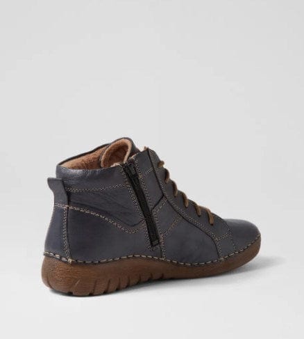 Load image into Gallery viewer, Josef Seibel Womens Felicia Kombi Leather Lace Up Boots
