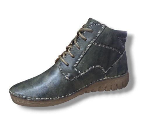 Load image into Gallery viewer, Josef Seibel Womens Felicia Kombi Leather Lace Up Boots
