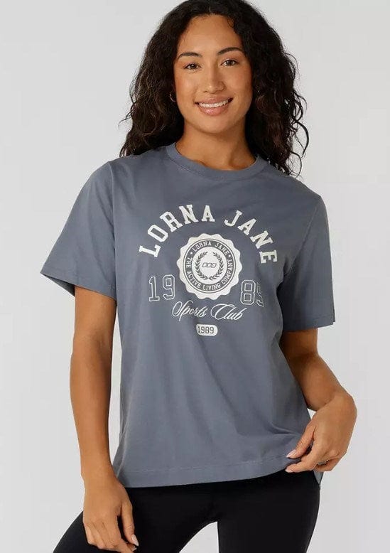Load image into Gallery viewer, Lorna Jane Womens Alumni Graphic Relaxed T-Shirt

