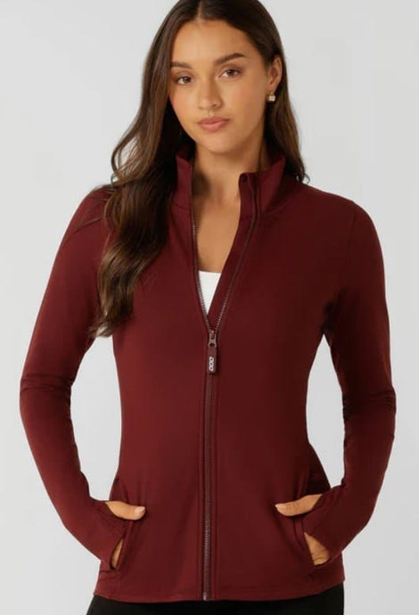 Lorna Jane Womens Amy Thermal Active Zip Through Jacket