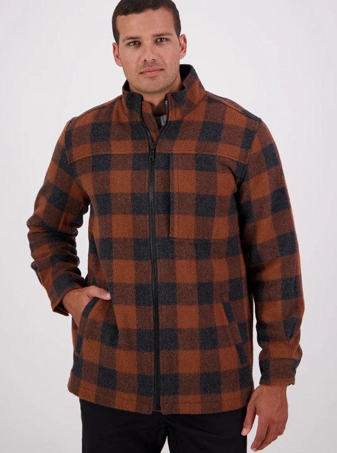 Load image into Gallery viewer, Swanndri Mens Hudson Wool Jacket

