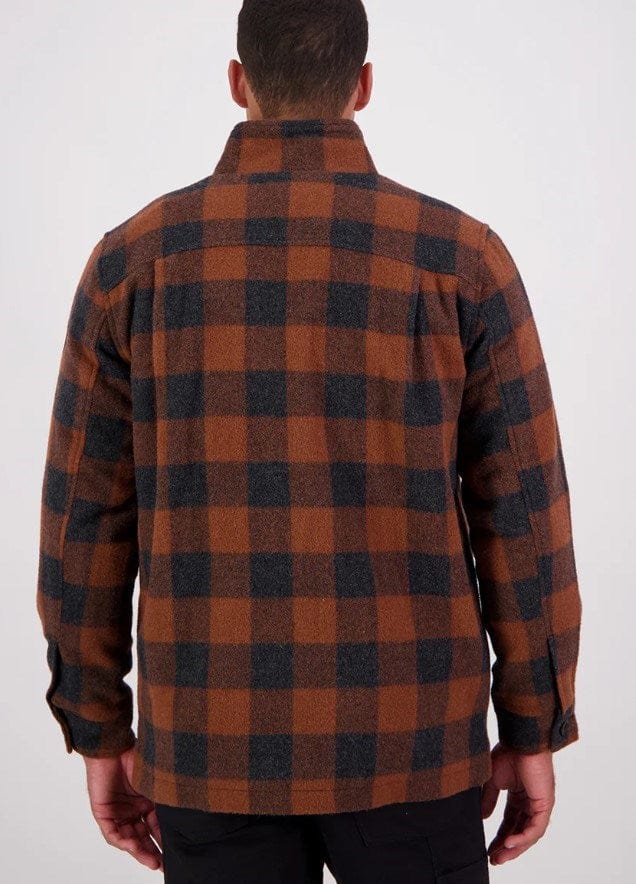 Load image into Gallery viewer, Swanndri Mens Hudson Wool Jacket
