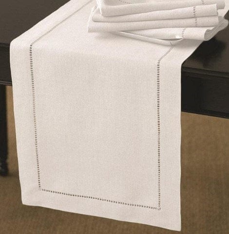 Rans Hemstitch Table Runner - 33cm x 135cm