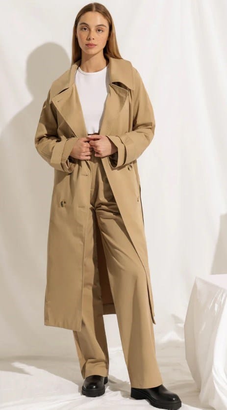 Nude Lucy Womens Winston Trench Coat