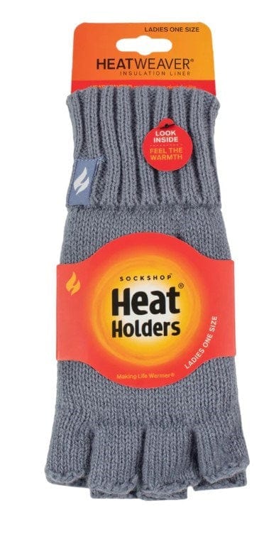 Load image into Gallery viewer, Heat Holders Womens Fingerless Thermal Gloves
