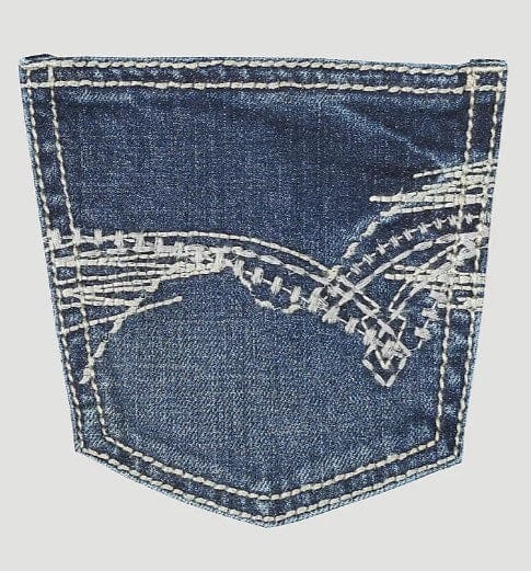 Wrangler Boys 42 Vintage Boot Cut Slim Fit Jean