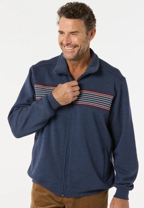 Load image into Gallery viewer, Breakaway Mens Torbin Snowy Mt Fleece Jacket
