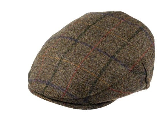 Load image into Gallery viewer, Harris Tweed Mens Balmoral Tweed Flat Cap
