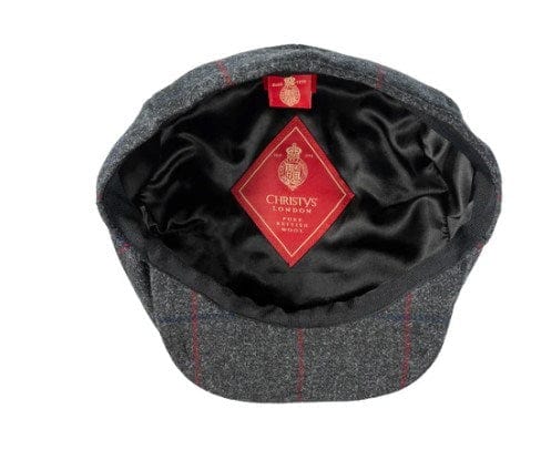 Load image into Gallery viewer, Christys London Mens 8 Piece Baker Boy Tweed Cap
