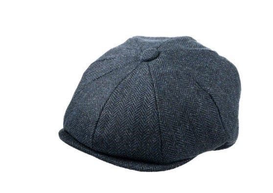 Load image into Gallery viewer, Christys London Mens 8 Piece Baker Boy Tweed Cap
