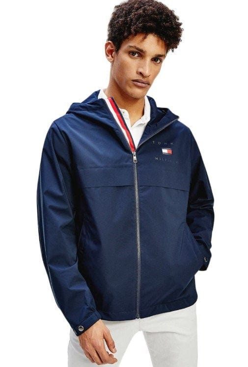 Load image into Gallery viewer, Tommy Hilfiger Mens Desert Sky Lightweight Hooded Jacket
