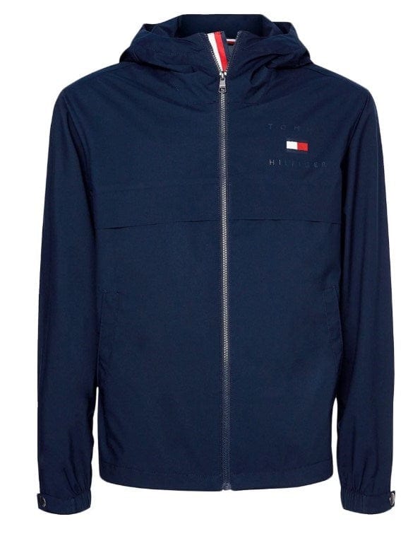 Load image into Gallery viewer, Tommy Hilfiger Mens Desert Sky Lightweight Hooded Jacket
