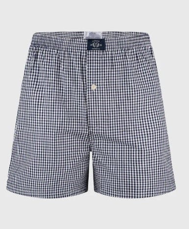 Load image into Gallery viewer, Coast Mens 2 Pack Woven Check Boxers
