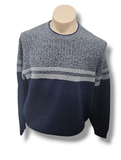 Blazer Mens Phoenx Wool Blocks Stripe Crew