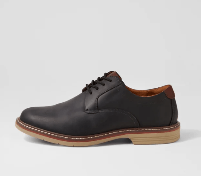 Florsheim Mens Norwalk Plain Black - Crazyhorse