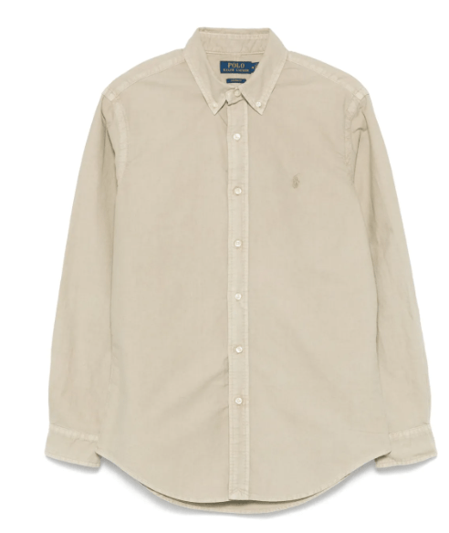 Load image into Gallery viewer, Polo Ralph Lauren Mens Woven Shirt - New Olive
