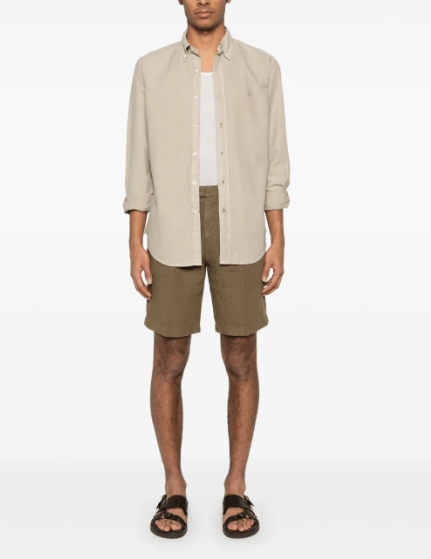 Load image into Gallery viewer, Polo Ralph Lauren Mens Woven Shirt - New Olive
