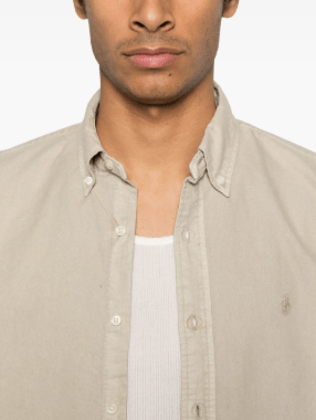 Polo Ralph Lauren Mens Woven Shirt - New Olive
