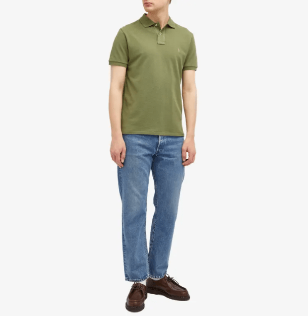 Load image into Gallery viewer, Polo Ralph Lauren Mens Classic Fit 100% Cotton Short Sleeve Knit Shirt - Green COPY
