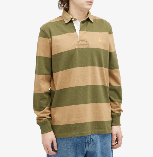 Load image into Gallery viewer, Polo Ralph Lauren Mens Classic Fit 100% Cotton Long Sleeve Knit Shirt - Green

