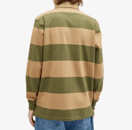 Polo Ralph Lauren Mens Classic Fit 100% Cotton Long Sleeve Knit Shirt - Green