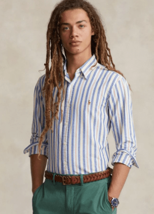 Polo Ralph Lauren Mens 100% Cotton Woven Shirt - Multi