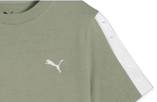 Puma Womens Essential Tape Tee - Lux Army