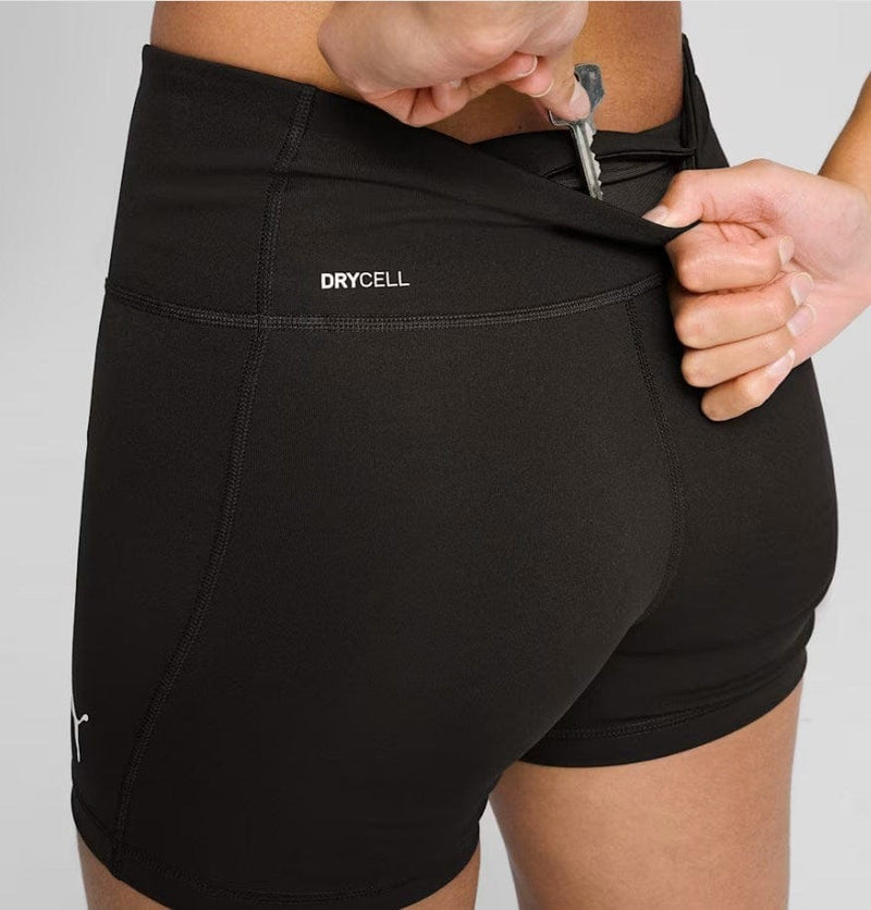 Load image into Gallery viewer, Puma Womens Essential High Waisted 5&quot; Short - Puma Black
