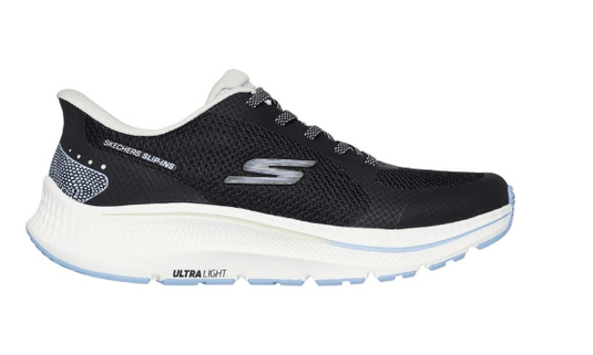 Skechers Womens Go Run Consistent 2.0 Runner - Black/Mint