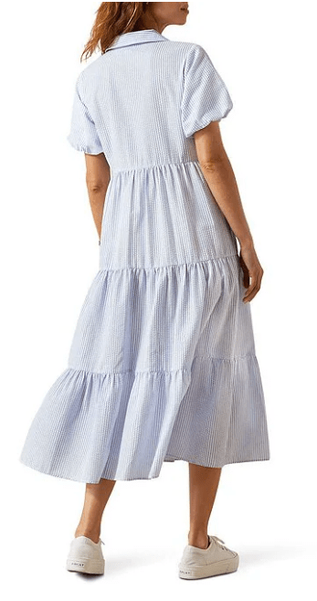 Load image into Gallery viewer, Ariat Womens Dovestone Seersucker Dress
