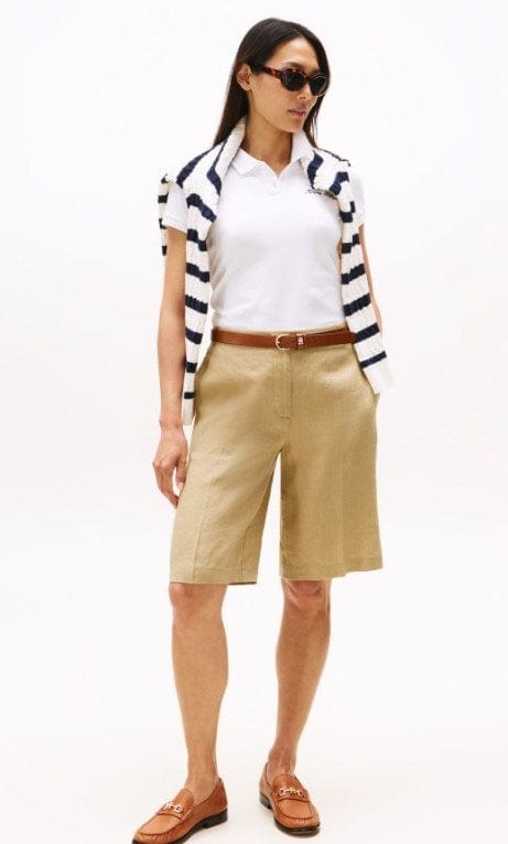 Load image into Gallery viewer, Tommy Hilfiger Womens Slim Stretch Cotton Polo
