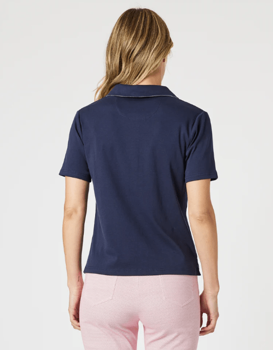 Load image into Gallery viewer, Gordon Smith Womens Classic Rib Polo
