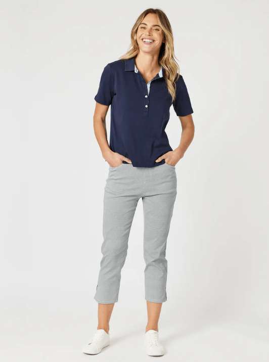 Load image into Gallery viewer, Gordon Smith Womens Classic Rib Polo
