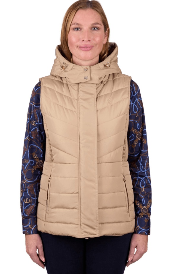 Load image into Gallery viewer, Thomas Cook Womens Mayfield Vest - Tan
