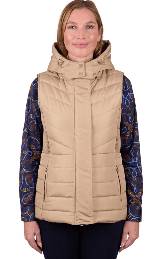 Thomas Cook Womens Mayfield Vest - Tan