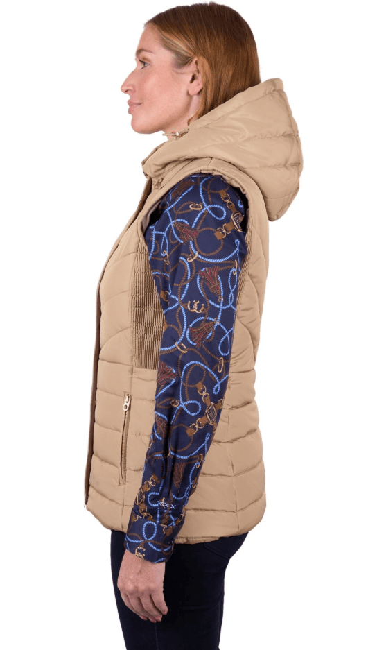 Thomas Cook Womens Mayfield Vest - Tan