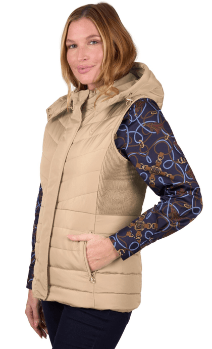 Thomas Cook Womens Mayfield Vest - Tan
