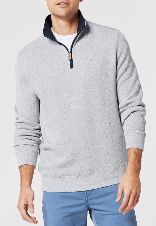 Load image into Gallery viewer, Blazer Mens Heather 1/2 Zip Jumper

