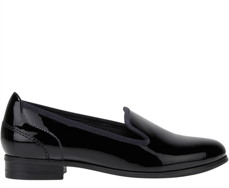 Load image into Gallery viewer, Hush Puppies Womens The Albert - Black Patent
