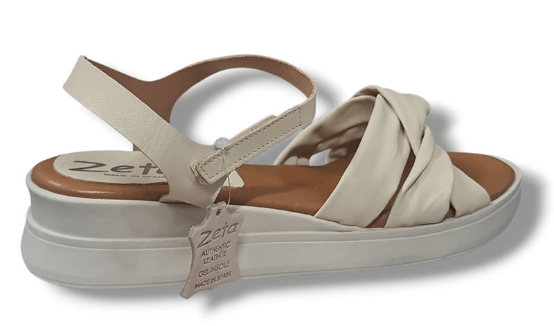 Load image into Gallery viewer, Zeta Womens Deliah Leather Trim Sandals
