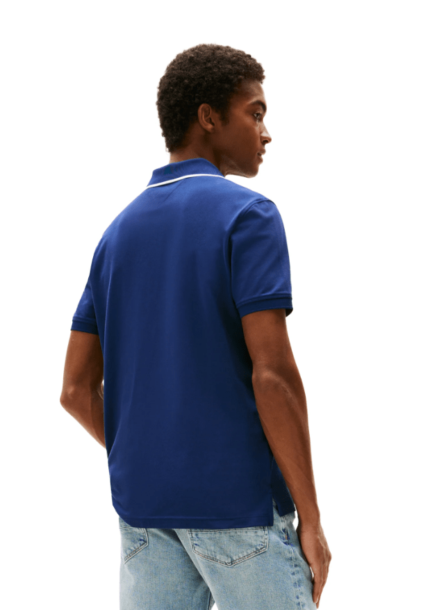 Load image into Gallery viewer, Tommy Hilfiger Mens Performance Tipped Regular Fit Polo - Preppy Navy
