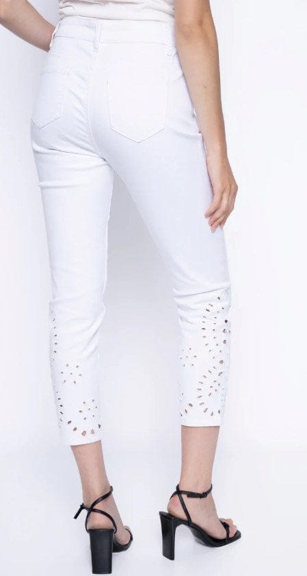 Picadilly Womens Cuffed Capri