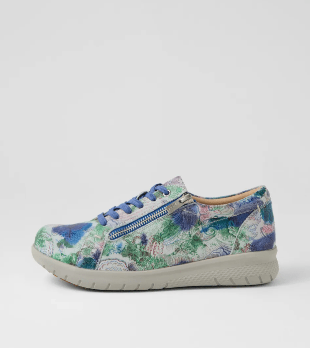 Load image into Gallery viewer, Ziera Womens Solar XF-ZR Shoe - Blue Garden
