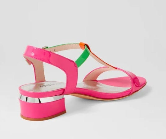 Django & Juliette Womens Taner Sandal - Hot Pink
