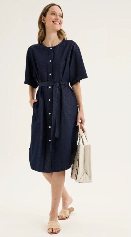Load image into Gallery viewer, Yarra Trail Womens Vernal Denim Dress
