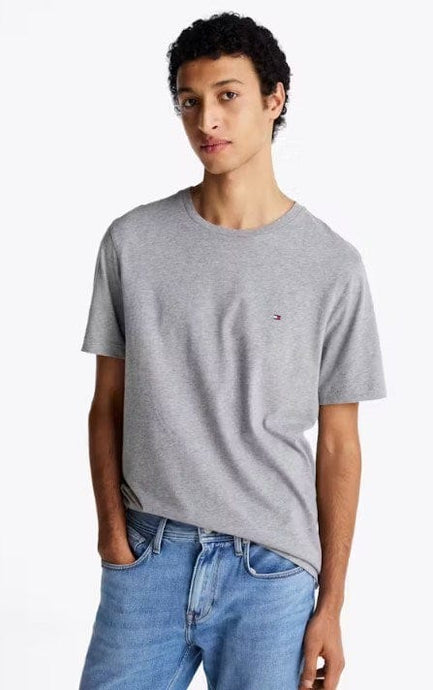 Tommy Hilfiger Mens Essential Tee - Grey Heather