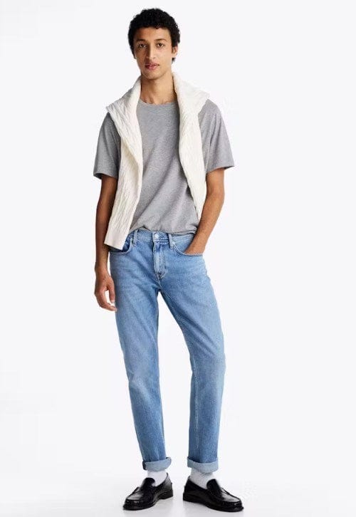 Tommy Hilfiger Mens Essential Tee - Grey Heather
